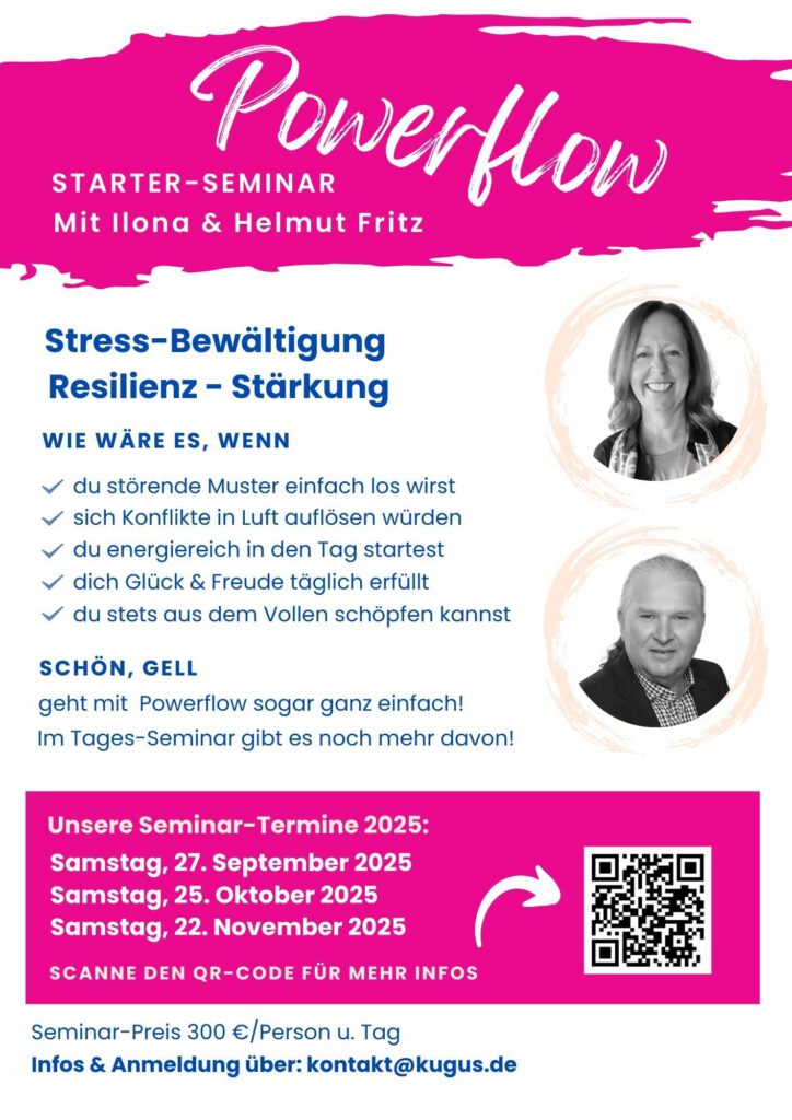 Powerflow Starterseminare 2025 mit Ilona und Helmut Fritz in Günzburg